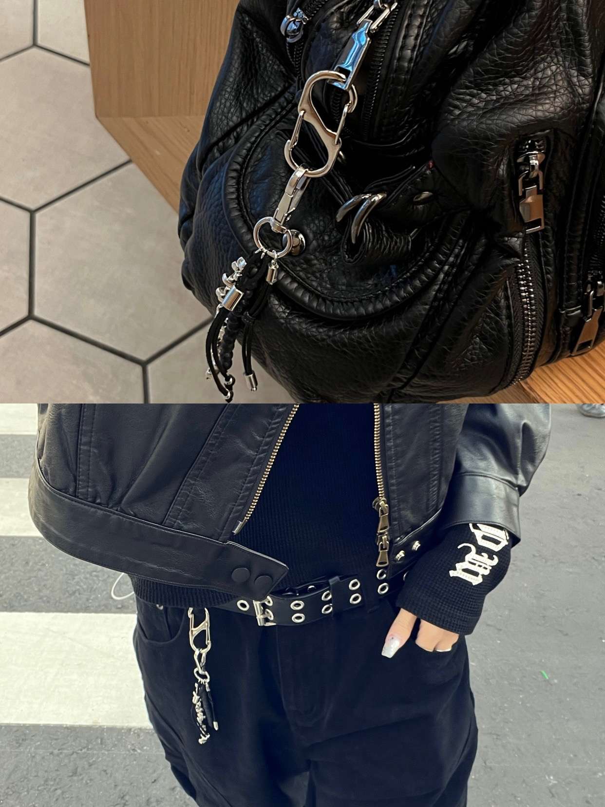 スタイリングにエッジを加えるキーチャーム✮⋆˙